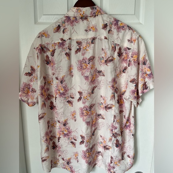 Mens Corridor New York Novella Floral Vacation Shirt XL - Picture 10 of 13
